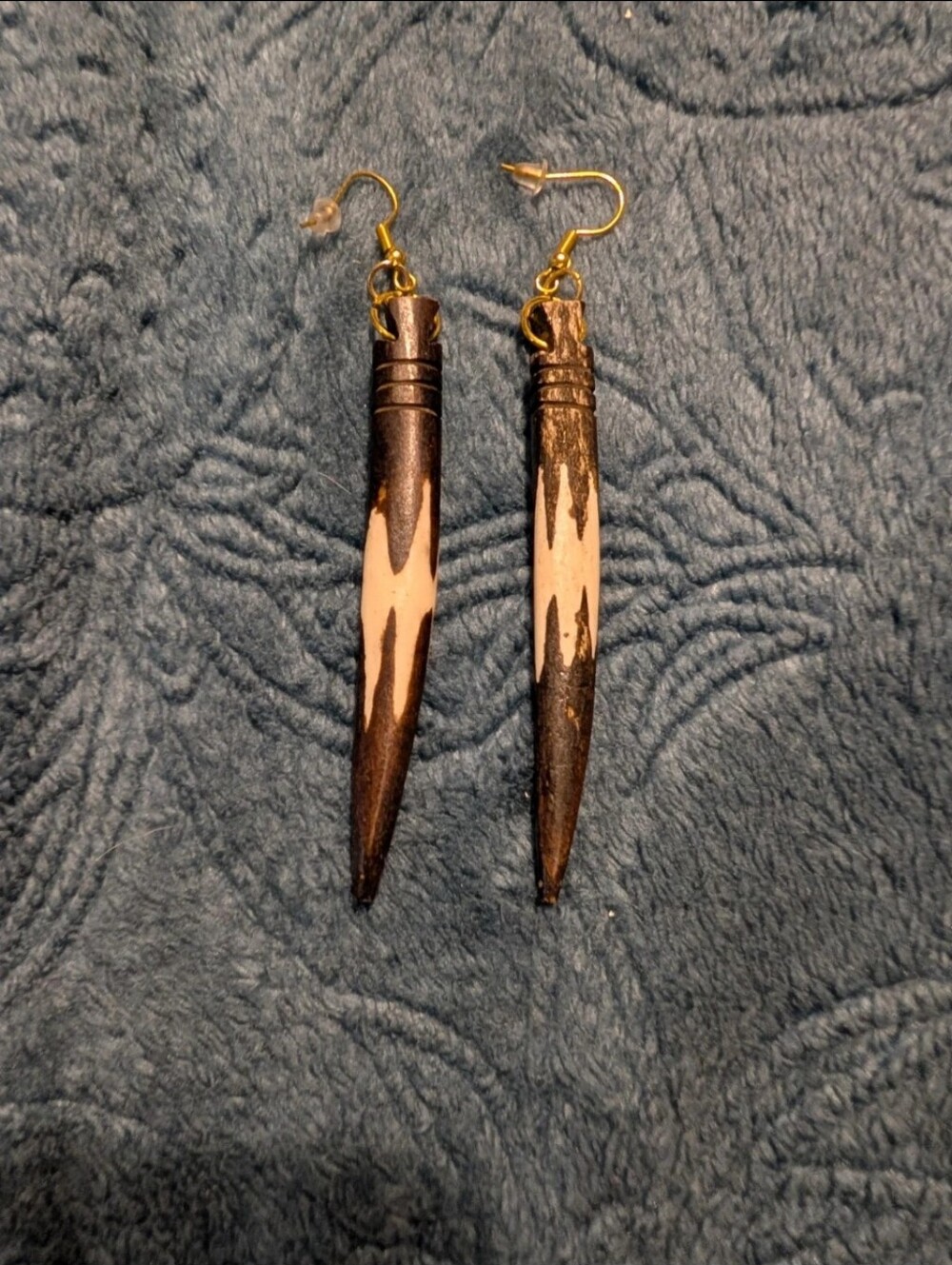 Beautiful Buffalo Spike Earrings